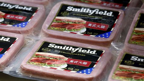 are smithfield foods processed in china
